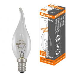 Изображение продукта Лампа накаливания TDM Electric Е14 40W прозрачная SQ0332-0015 